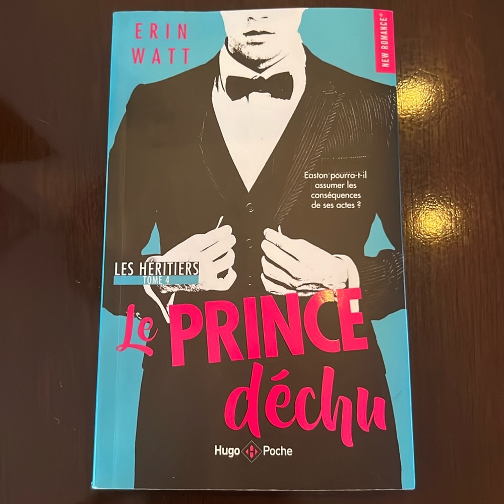 Livre : Les Héritiers T.04 Le prince déchu- book in french